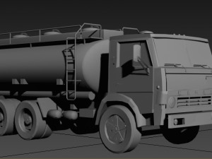 pack kamaz Modelo 3D