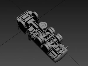 カマズをパックする 3Dモデル