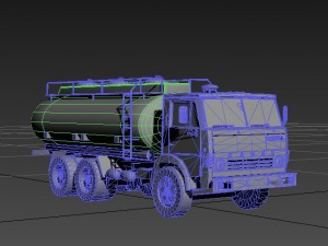 pack kamaz Modelo 3D