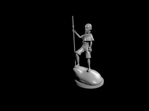 printable avatar aang model 3D-Druckmodell
