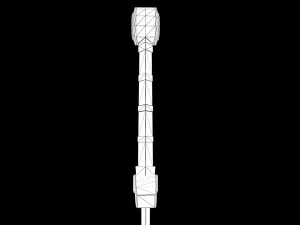 medieval celtic sword 3D Model
