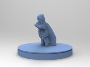 santa claus brings gifts 3D Print Model