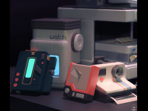 KIT RETROP PROP 3D 3D 模型