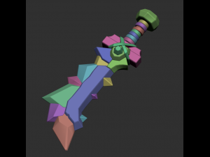 Dagger game 3D Модель