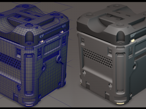 SYFY BOX 3D 모델