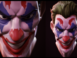 - Joker 3D 모델
