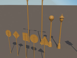 URBAN KITBASH - 3D MODELS 3D Модель