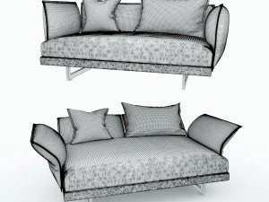 zaza sofas deep 3D Model