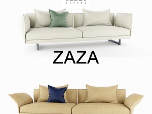zaza sofas1 3D Модель