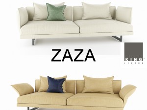 zaza sofas deep1 3D Модель