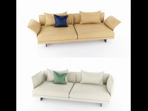 zaza sofas deep1 3D Model