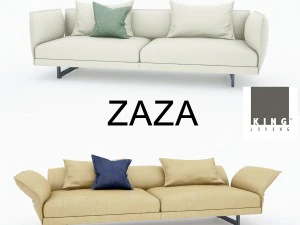 divani zaza2 Modello 3D