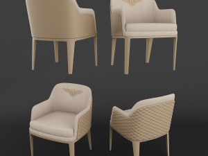 kendal chair and bradley table Model 3D