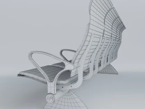 zenky high back 3D Model