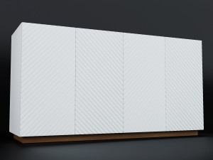 ambicioni contorno white Modelo 3D