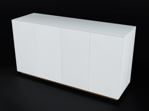 ambicioni contorno white Modelo 3D