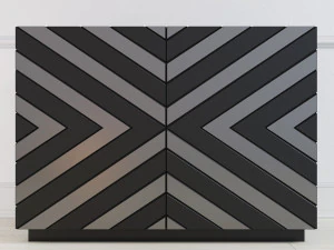 ambicioni ribero чорний 3D Модель