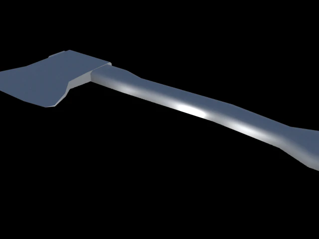 axe 3D Model .c4d .max .obj .3ds .fbx .stl .blend 