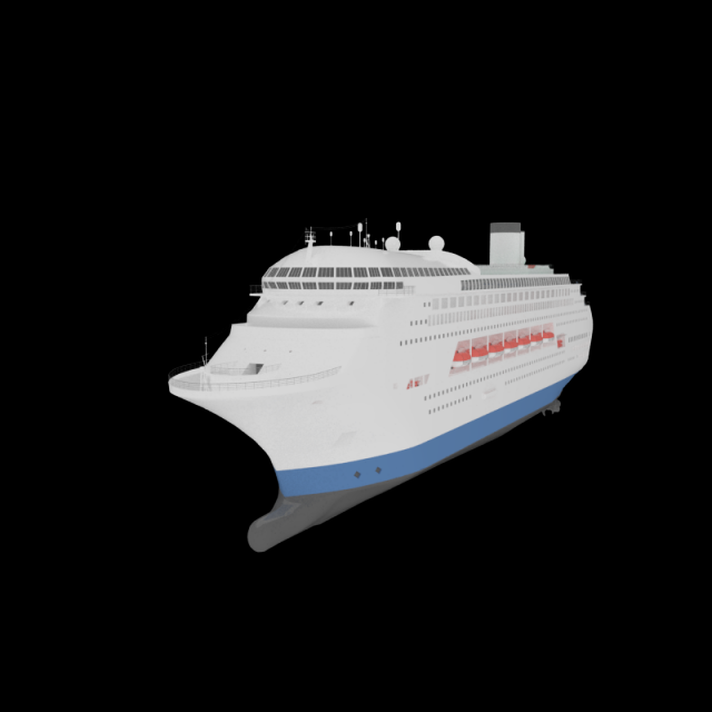 cruiser 3D Model .c4d .max .obj .3ds .fbx .stl .blend 