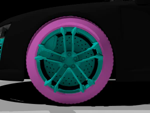 audi r8 3D Model