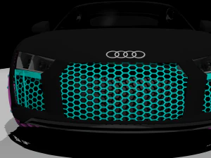 audi r8 3D Model