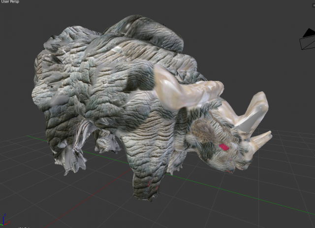 rinosores gameing model Model 3D .c4d .max .obj .3ds .fbx .stl .blend 