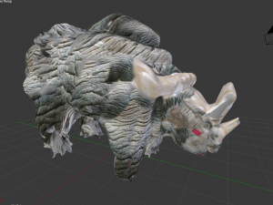 rinosores gameing model 3D Model