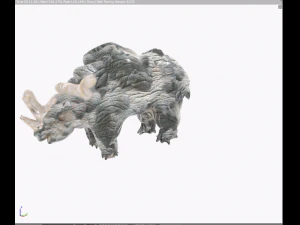 modello di gioco del rinoceronte Modello 3D