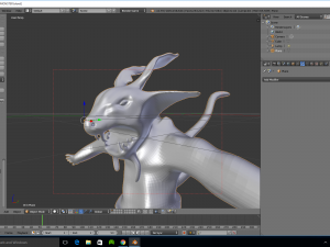 game monster 3D Model