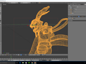 game monster 3D Model