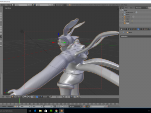game monster 3D Model