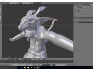 game monster 3D Model