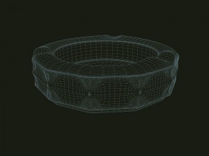 ashtray glass 3Dモデル