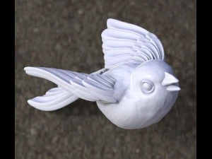 птахів 3D Принт Модель