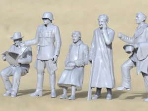 People 3D Print Model