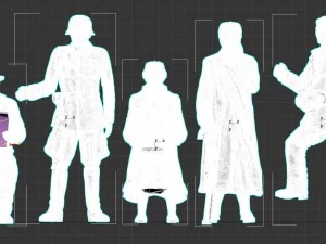 People 3D Print Model