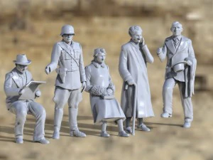 People 3D Print Model