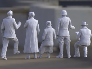 people 3D 打印模型