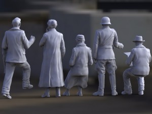 people 3D 打印模型