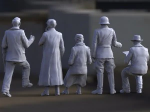 People 3D Print Model