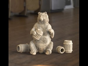 bear 3D Print Model