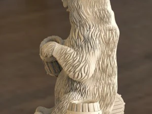 bear 3D Print Model
