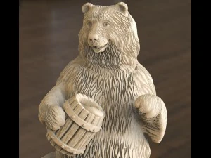 bear 3D Print Model