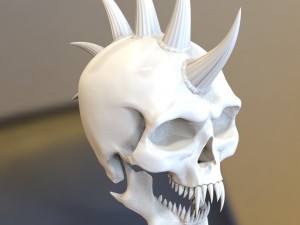 skull 3D-Modell