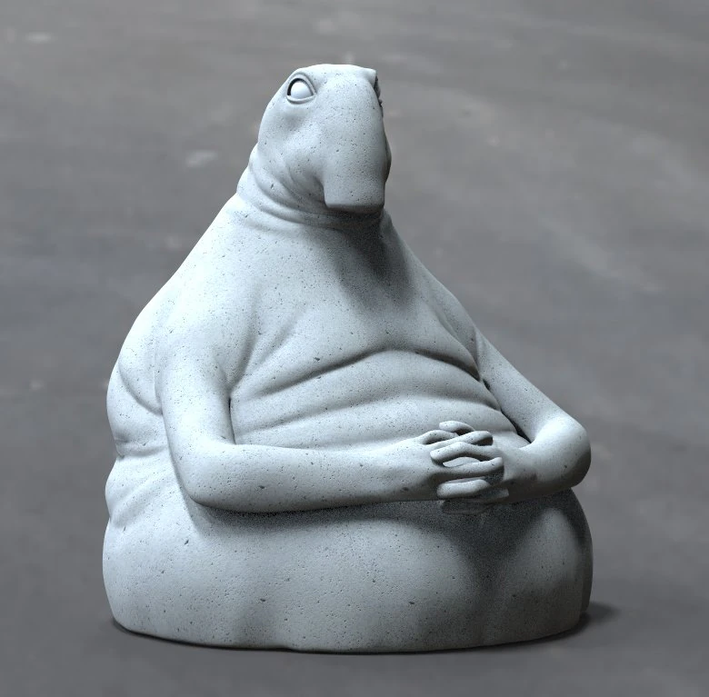 homunculus loxodontus 3D Model .c4d .max .obj .3ds .fbx .stl .blend