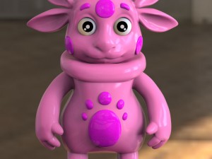 luntik 3D 模型