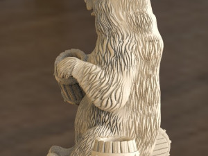 bear 3D 打印模型