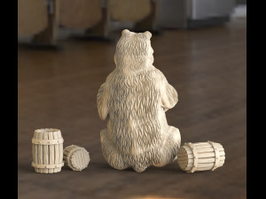 bear 3D 打印模型