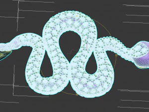 snake 3D Print Model