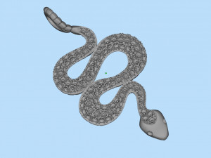 snake Model do druku 3D